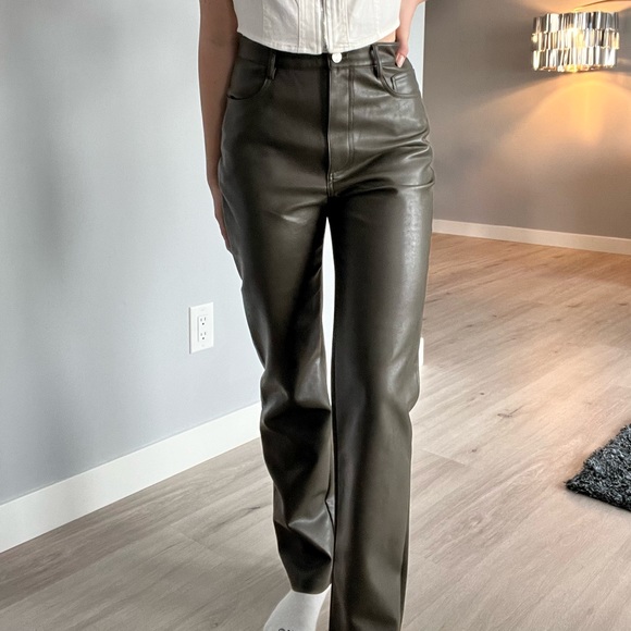 Wilfred Melina Pant in Forest Green Aritzia - Picture 2 of 6